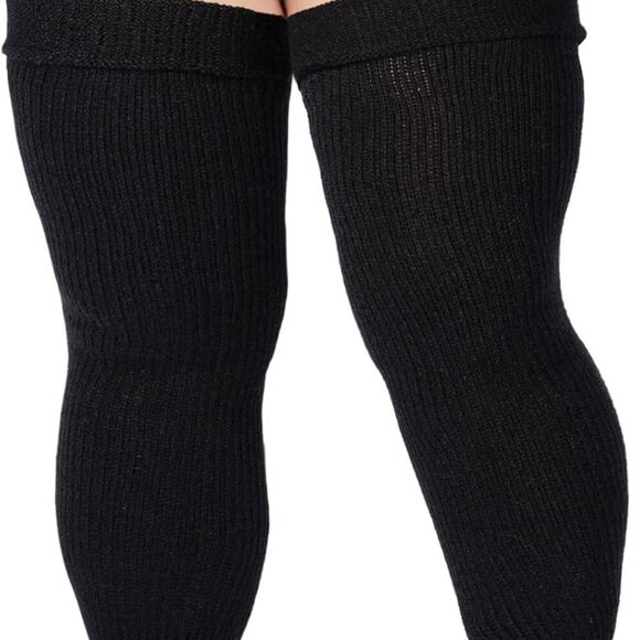 Jewelry - Plus Size Womens Thigh High Socks for Thick Thighs- Extra Long & Thick Over the